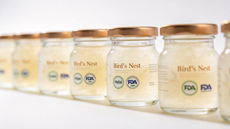 Najnowsze sprawy przedsiębiorstw dotyczące Bird's Nest OEM z certyfikatem Halal i FDA: Twoja brama do rynków światowych