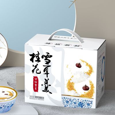 kupować Osmanthus i białe grzyby Deser pachnący zapach Osmanthus pełen kolagenu Tremella organiczna produkcja online