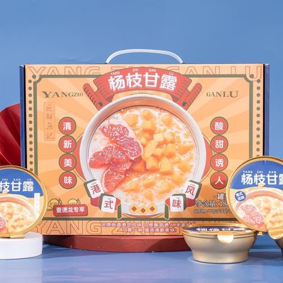 kupować Instant Mango Sago Pomelo Tropikalne owoce Sago Deser Mango Sago Deser w puszce Mango Sago Z świeżymi owocami Zero dodatków produkcja online