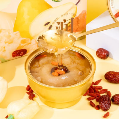 kupować Instant Bird's Nest Tremella Pear Soup gotowy do spożycia kolagenowy deser Naturalny niskiej zawartości cukru Bez konserwantów produkcja online