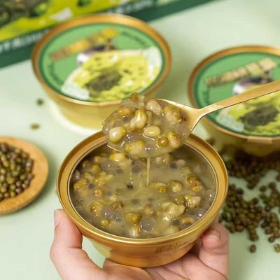 Dobra cena. Pandan Mung Bean Lotus Seed Drink gotowy do spożycia na bazie roślin bez dodatku cukru Herbal Dessert Clean Label w Internecie