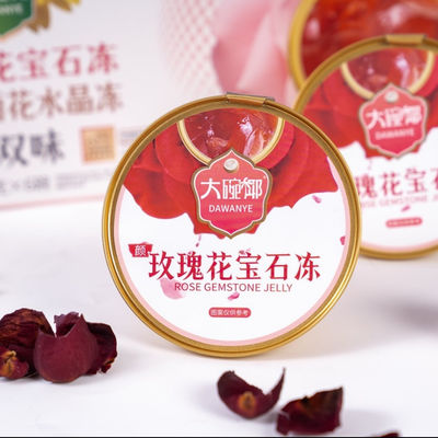Dobra cena. Rose Herbal Jelly Dessert 168g Ready to Eat Funkcjonalne jedzenie z sokiem granatu i wodą Kasztan wspiera codzienne zdrowie i nawodnienie w Internecie