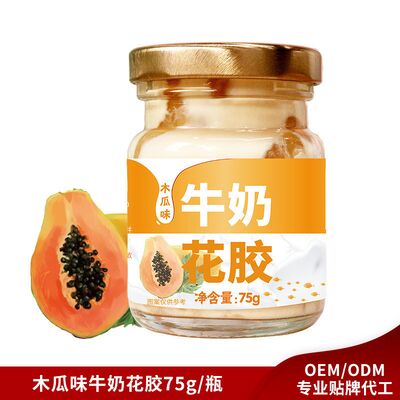 Dobra cena. Papaya smakowane mleko ryby maw natychmiastowe puszkowane owsianka promować metabolizm OEM w Internecie