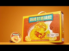 Gotowy do jedzenia mango Pomelo Sago z gumą brzoskwiniową deser wegan deser roślinny skóra odżywcza